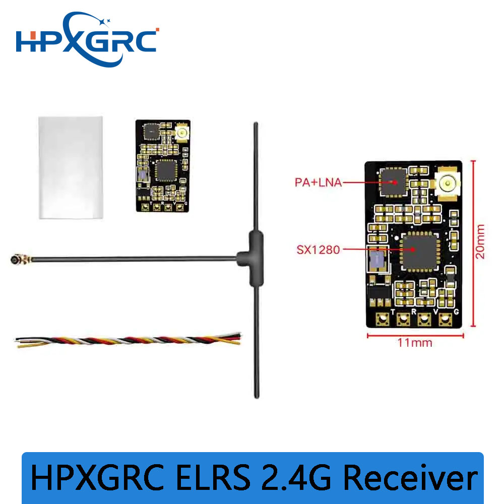 Drone Kit Long Range - HPXGRC 2.4G ExpressLRS ELRS Receiver for