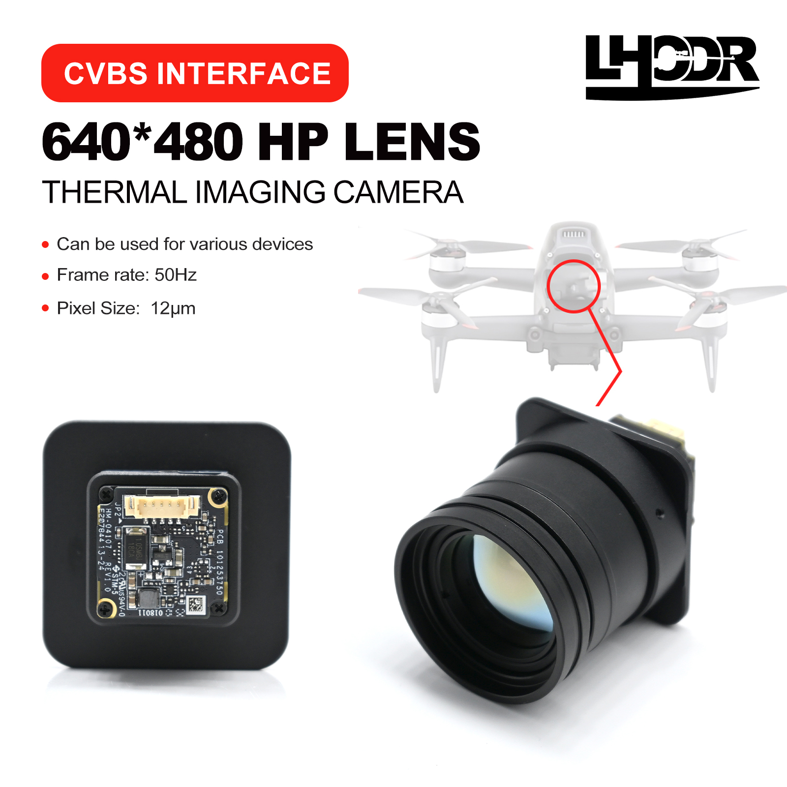 30mm 640x480 pix Drone thermal - Drone Kit Fpv recensione e prezzo