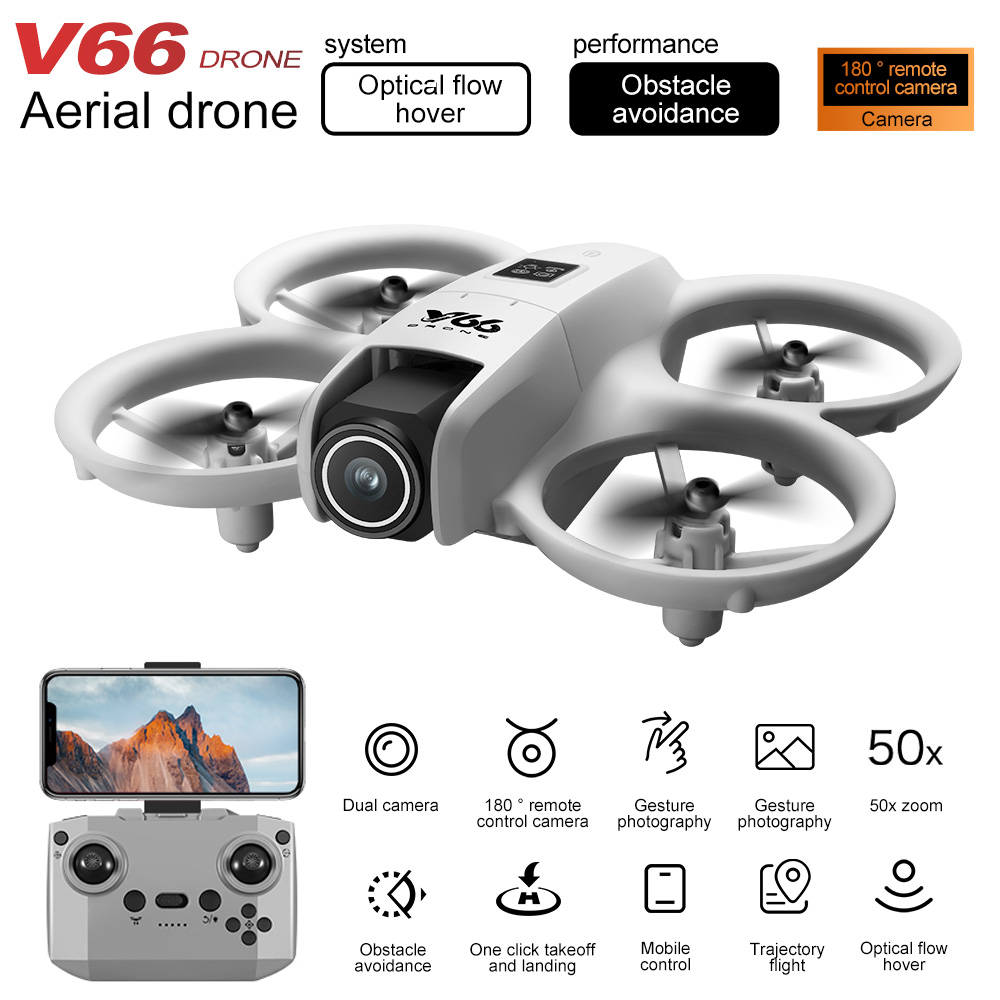 New V66 Mini Drone HD Camera 4 - Drone Kit Professional recensione e prezzo