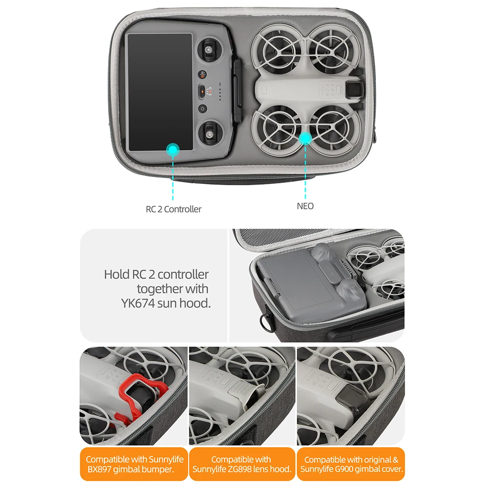 For DJI NEO RC 2 Remote Contro - Drone Kit Build Yourself recensione e prezzo