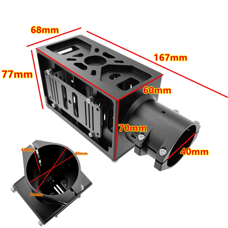 XAERO D40 Carbon Tube Motor Mo - Drone Kit Heavy Lift recensione e prezzo