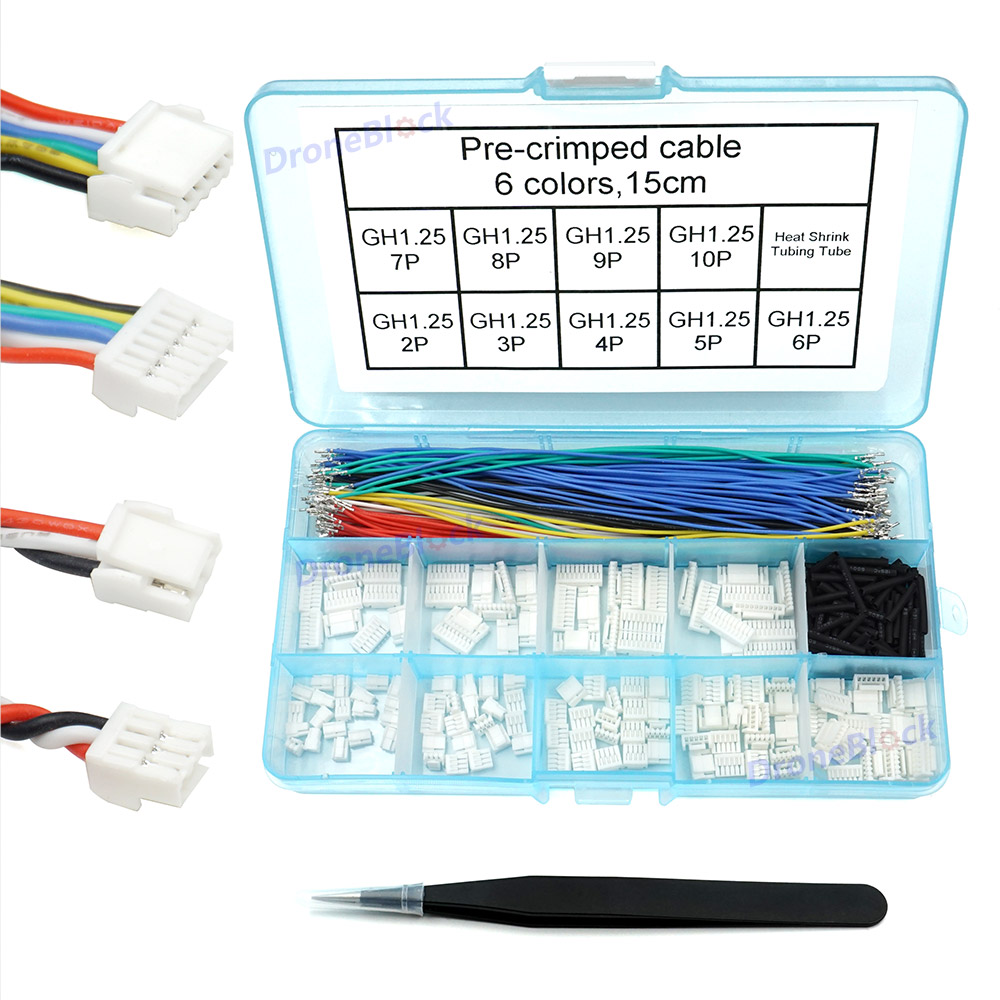 JST GH Connectors and Pre-Crim - Drone Kit Hexacopter recensione e prezzo