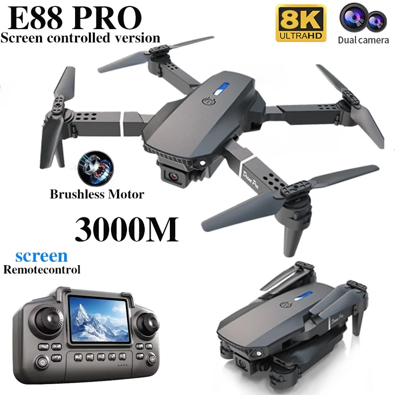 Professional E88 PRO Drone wit - Drone Kit Professional recensione e prezzo