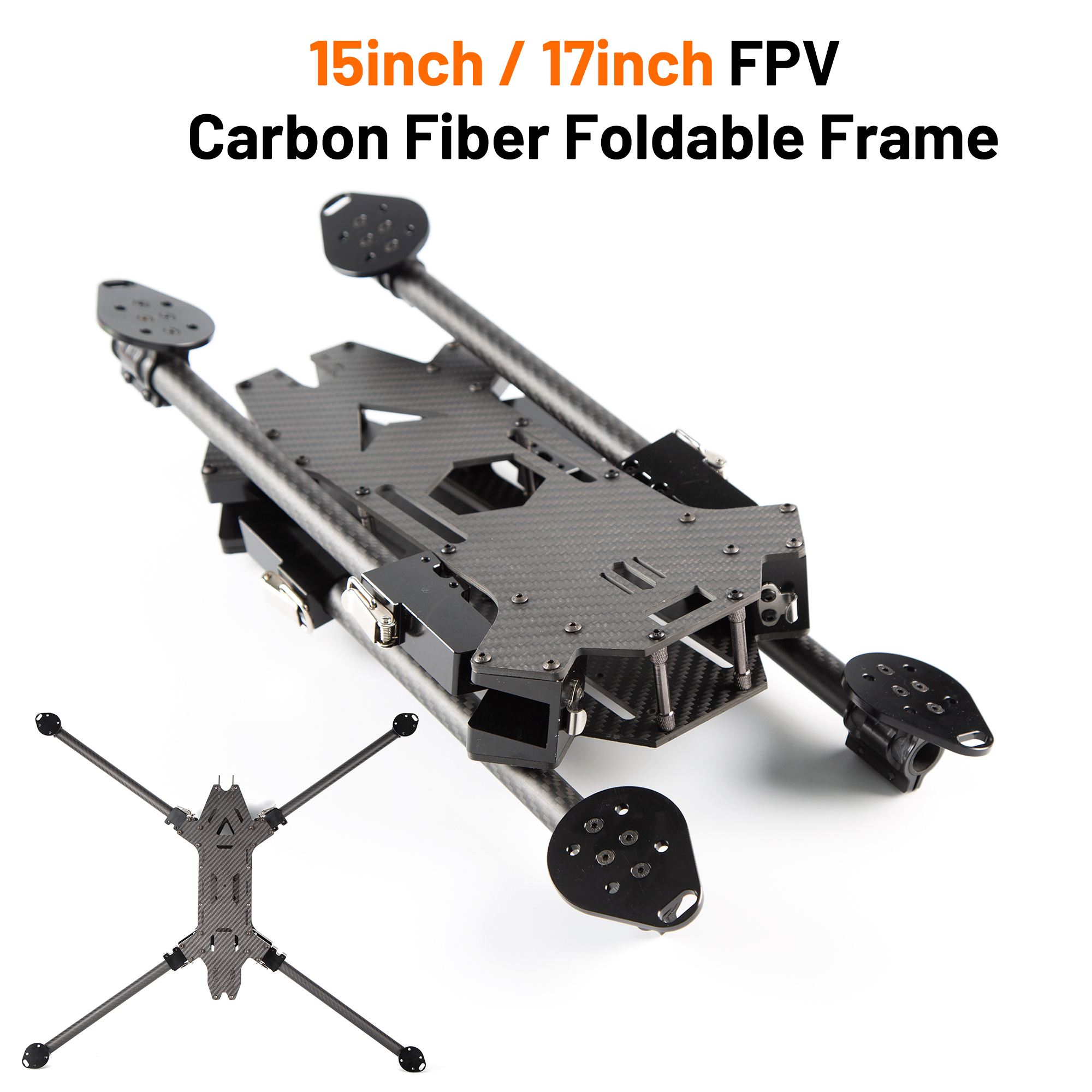 15inch /17inch FPV Carbon Fibe - Drone Kit Long Range recensione e prezzo