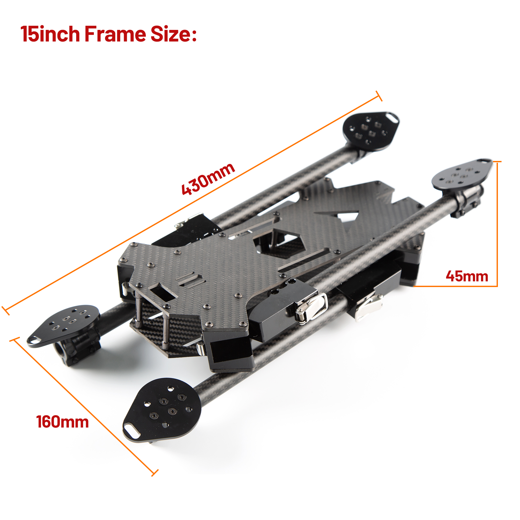 15inch /17inch FPV Carbon Fibe - Drone Kit Long Range recensione e prezzo