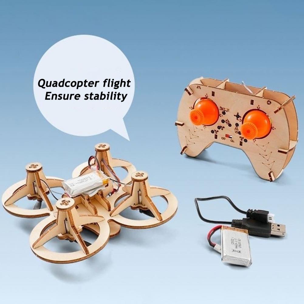 Rc Drone Toy Wooden Drone Puzz - Drone Kit Beginner recensione e prezzo