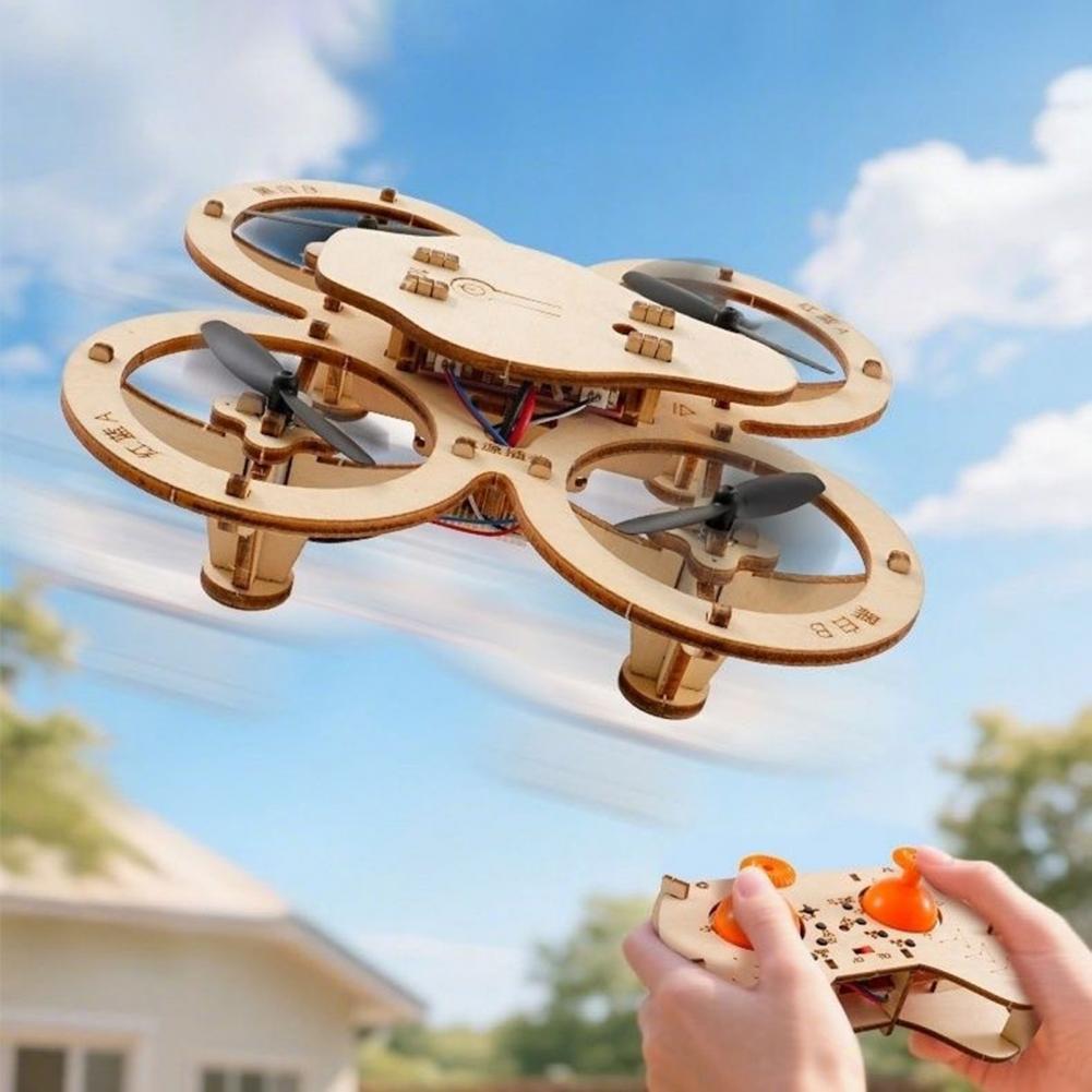 Rc Drone Toy Wooden Drone Puzz - Drone Kit Beginner recensione e prezzo