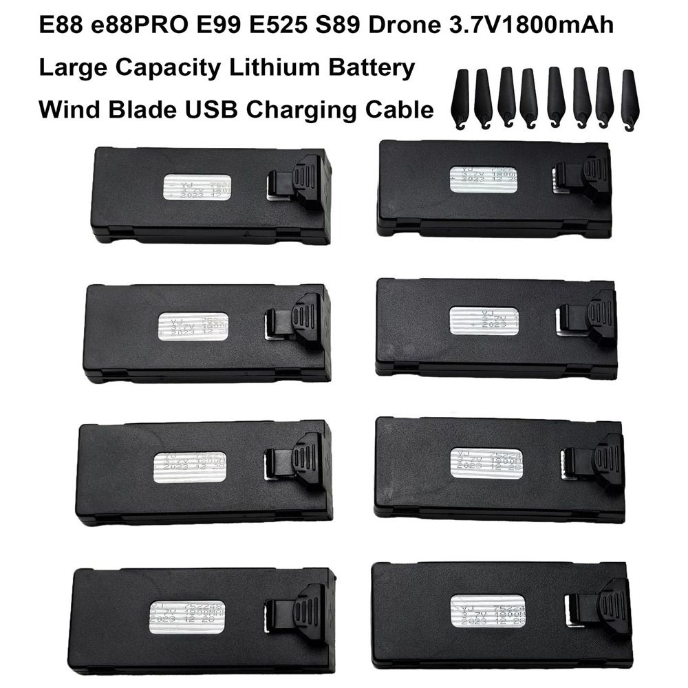 Black Lithium Battery 3.7V1800 - Drone Kit With Camera recensione e prezzo
