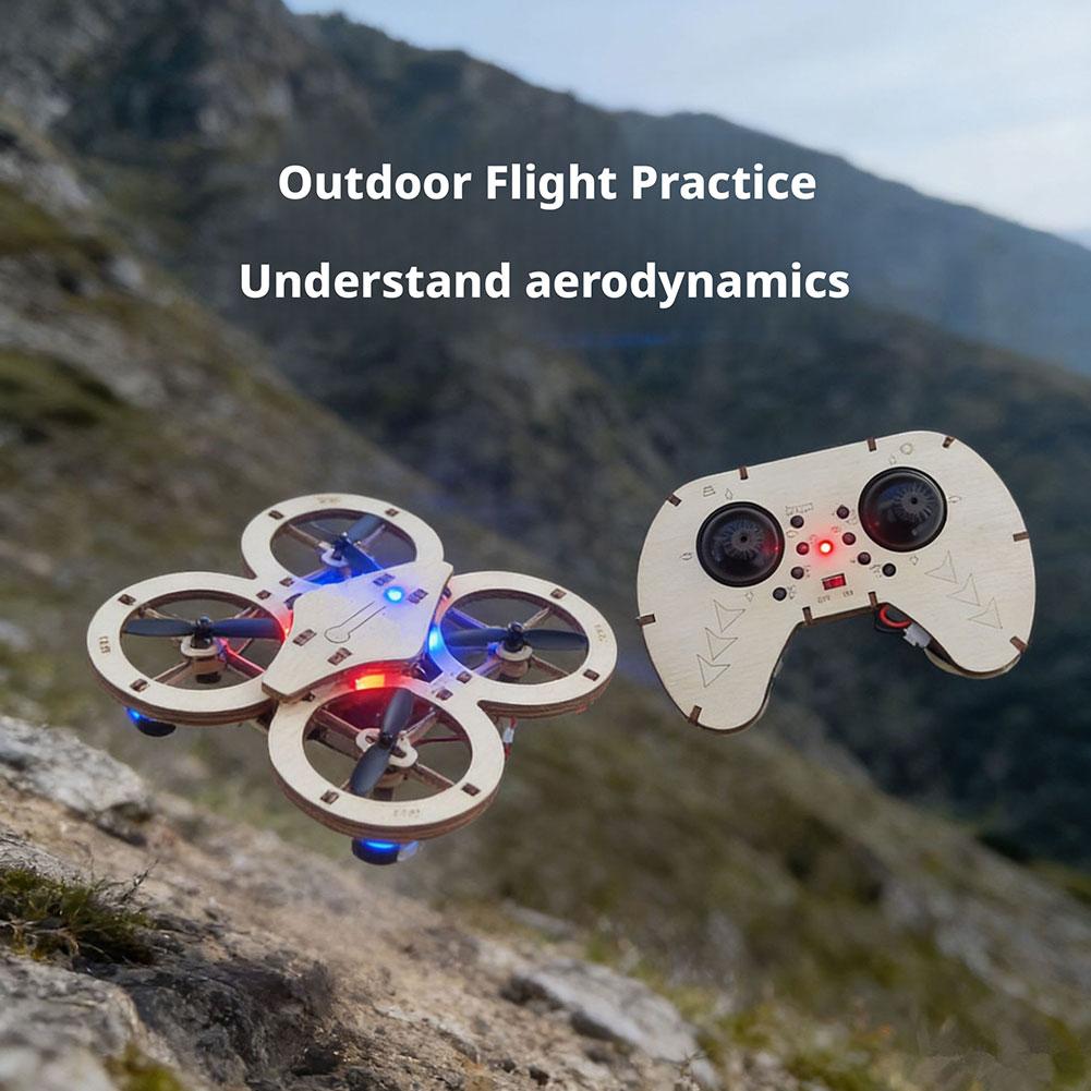 DIY Wooden RC Drone Quadcopter - Drone Kit Octocopter recensione e prezzo