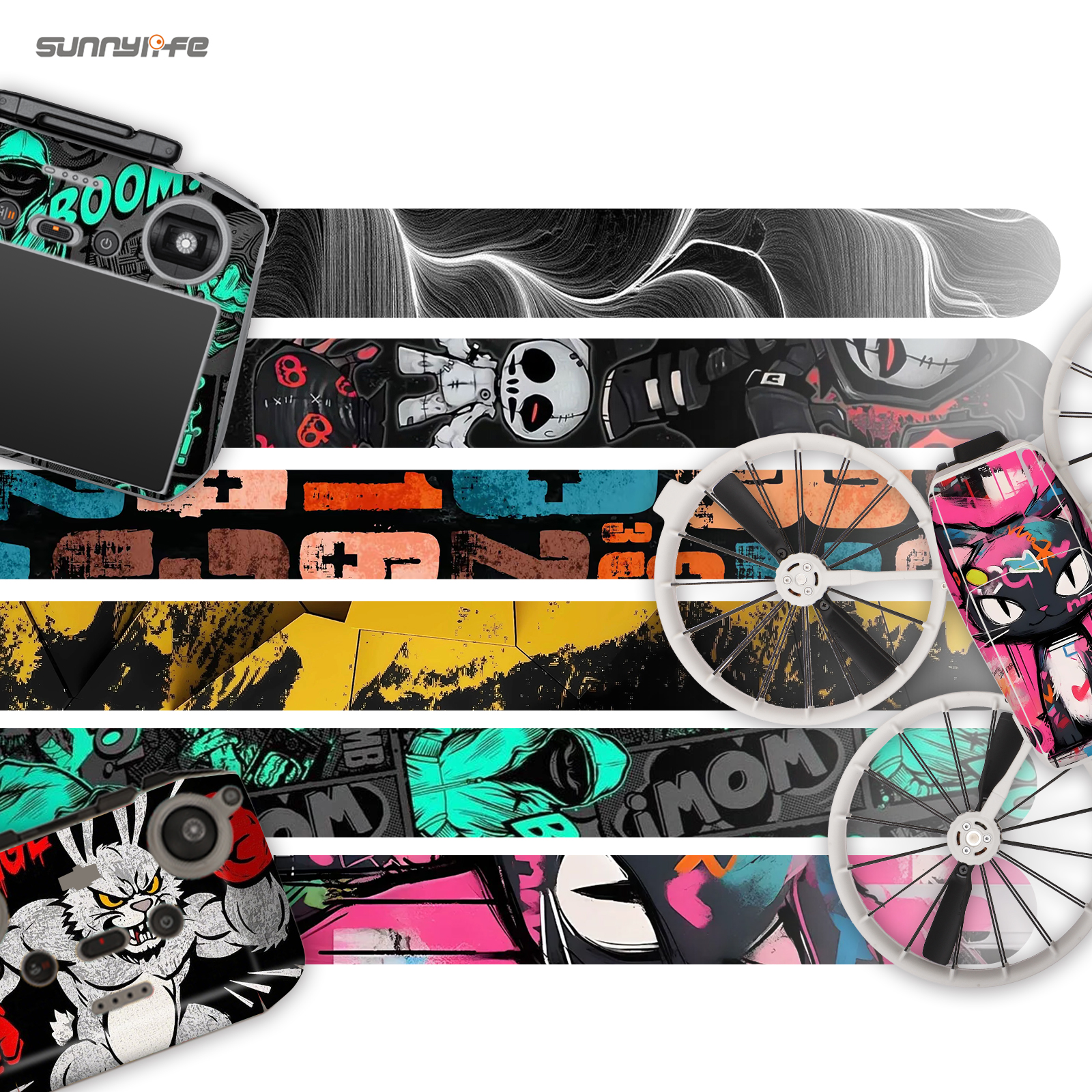 Sunnylife Sticker Kit for DJI  - Drone Kit Waterproof recensione e prezzo