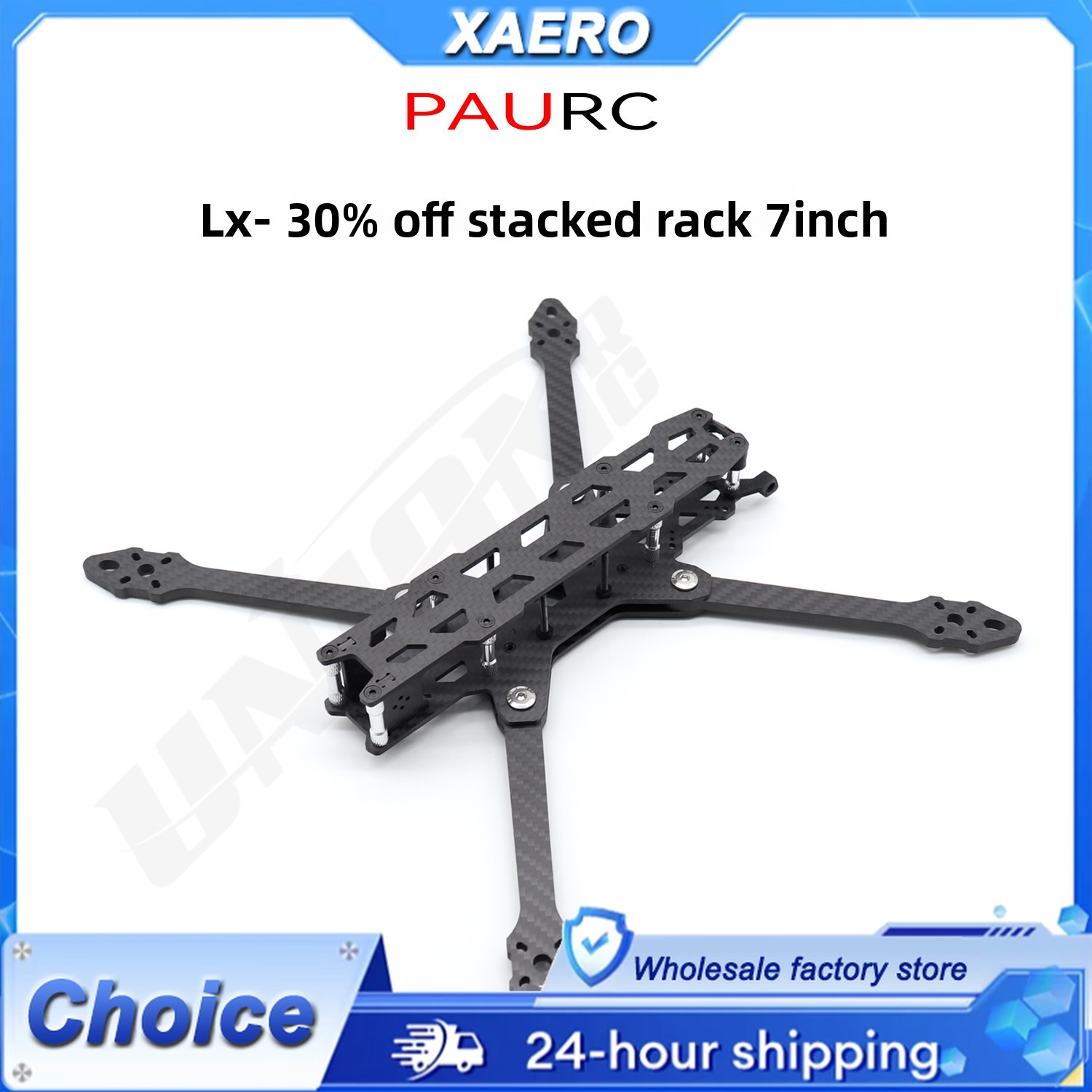 PAURC LX-7 Foldable 7 Inch FPV - Drone Kit Octocopter recensione e prezzo
