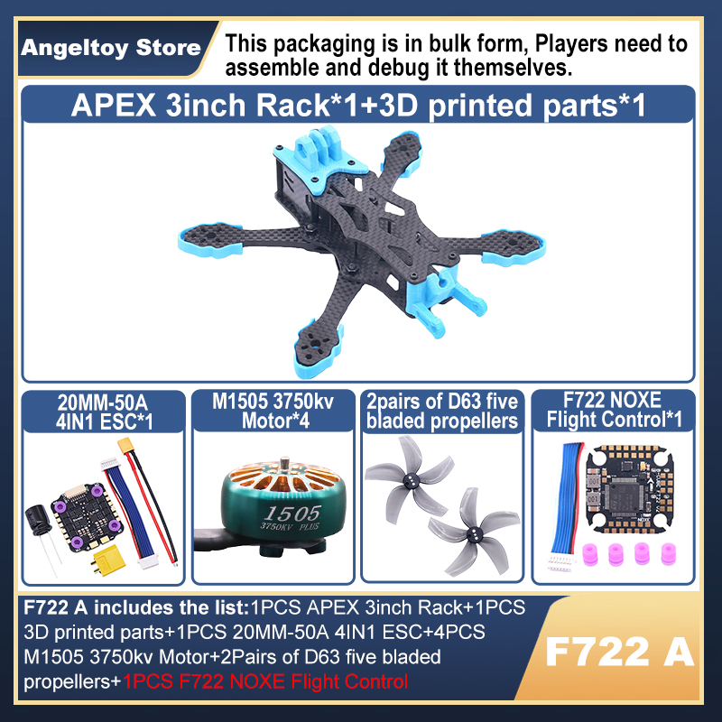 B-CUBE APEX 3inch FPV Drone Fr - Drone Kit Octocopter recensione e prezzo