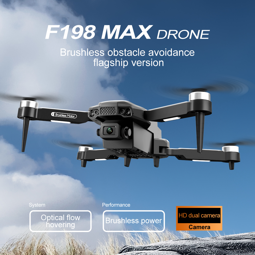 New F198 Drone Professional Du - Drone Kit Vtol recensione e prezzo