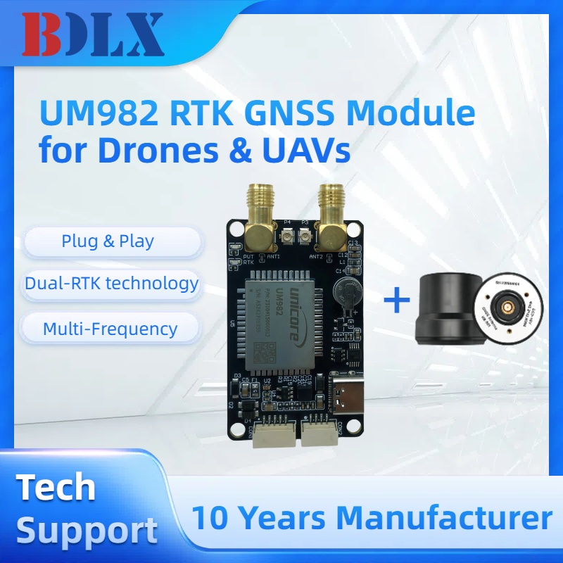 UM982 Dual Antenna RTK GNSS Mo - Drone Kit Hexacopter recensione e prezzo