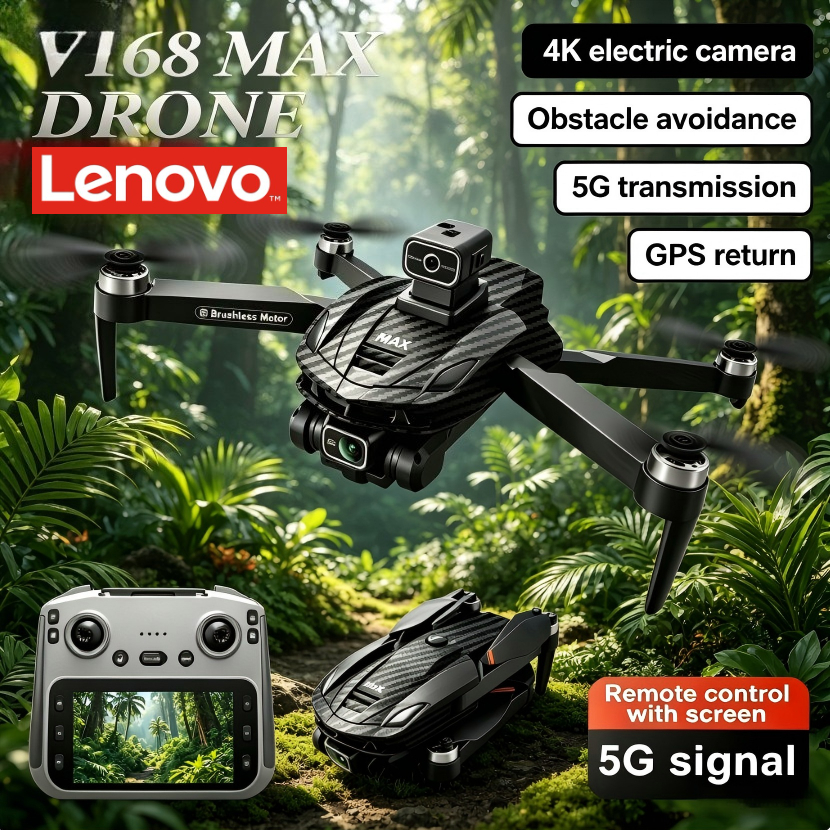 Lenovo V168 MAX 8K HD Drone 5G - Drone Kit Long Range recensione e prezzo